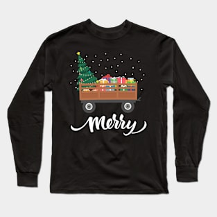 Funny Matching Ugly Christmas Sweater Long Sleeve T-Shirt